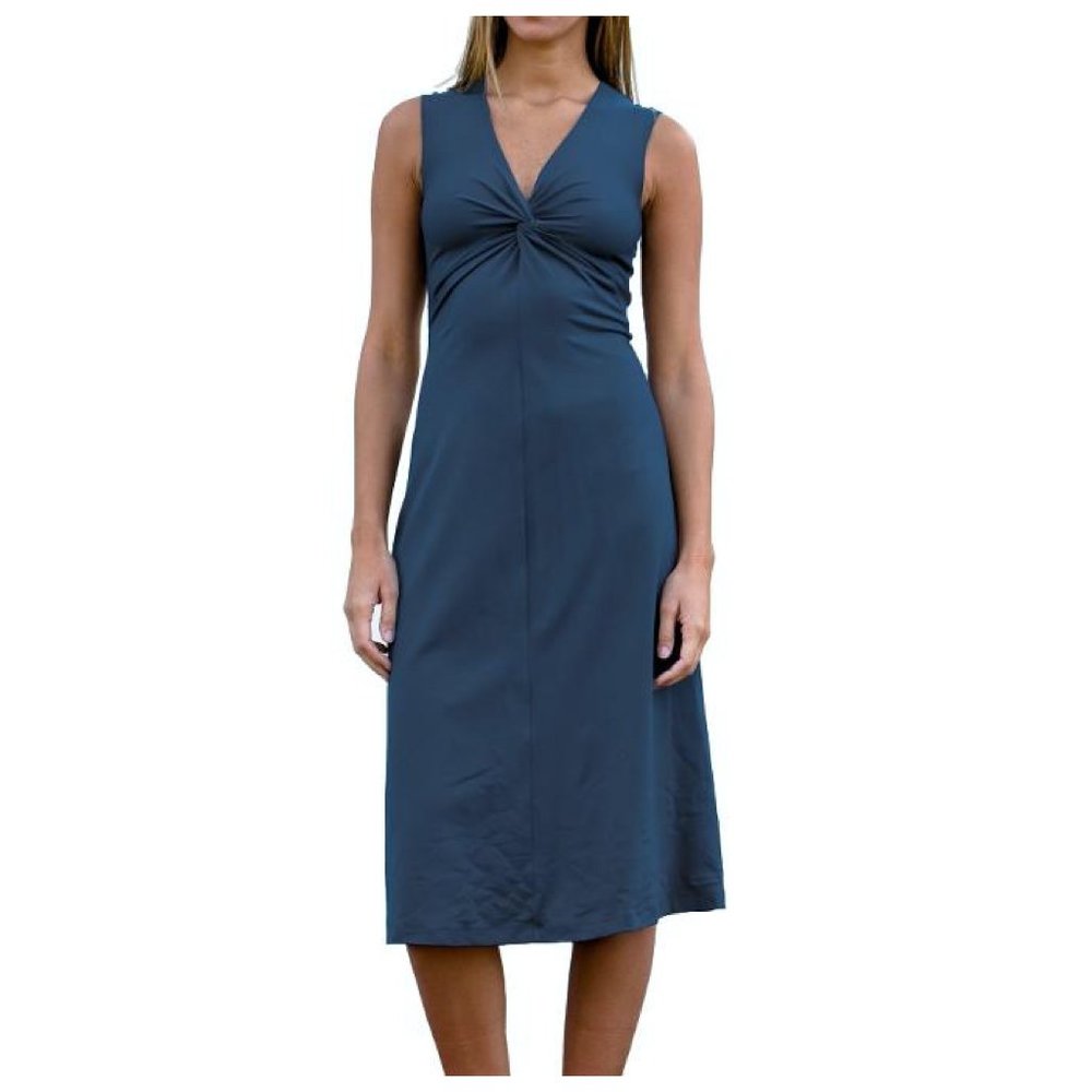 Patagonia Bandha Twist Front Sleeveless Midi Dress